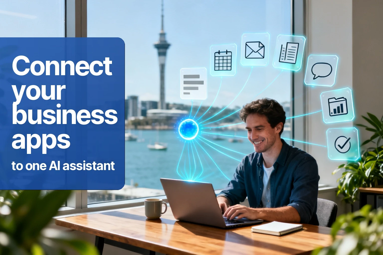 Connect your business apps to one AI assistant